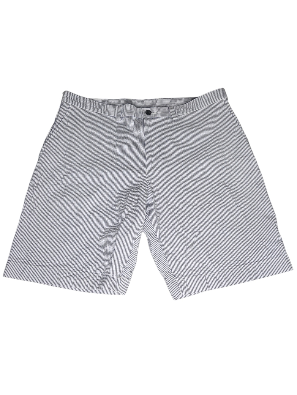Brooks Brothers Seersucker Striped Blue Shorts Men's Sz 40 Cotton Coastal Preppy